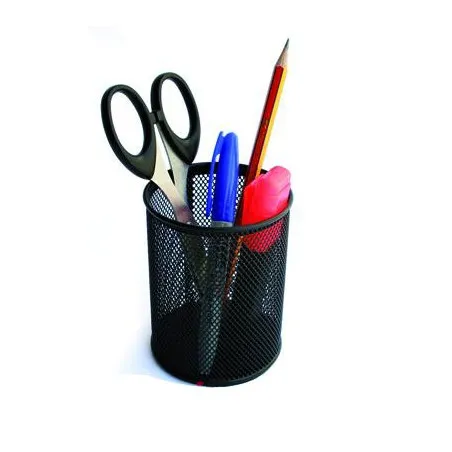 [métal] Porte stylo en métal noir