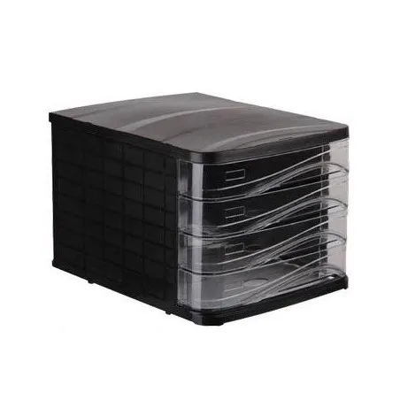 Module de classement ARK 4 Tiroirs Noir