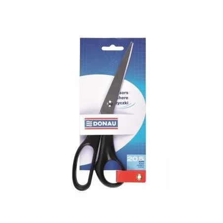 LOT DE 12 CISEAUX DE BUREAU DONAU EN BLISTER 21 CM