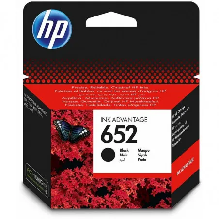[F6V25AE] Cartouche d'encre Advantage HP 652 noire authentique (F6V25AE)