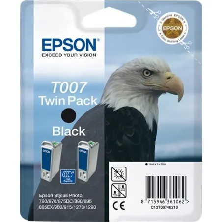 Cartouche jet d'encre Epson C13T00740210 Noir