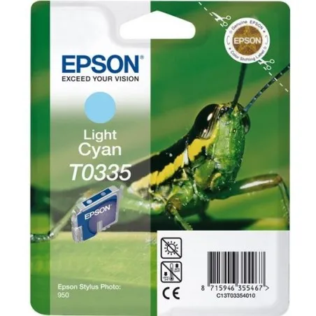 Cartouche jet d'encre Epson C13T03354010 Cyan clair