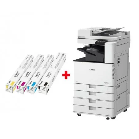 Copieur MFP couleur CANON multifonction Laser IR C3025i A3 + Socle