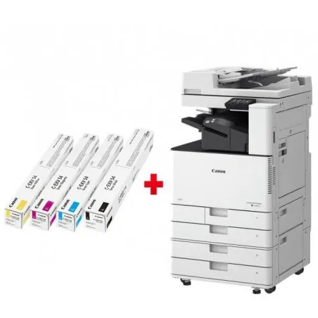 Bundle Copieur MFP couleur CANON multifonction Laser IR C3125IF A3 + Socle