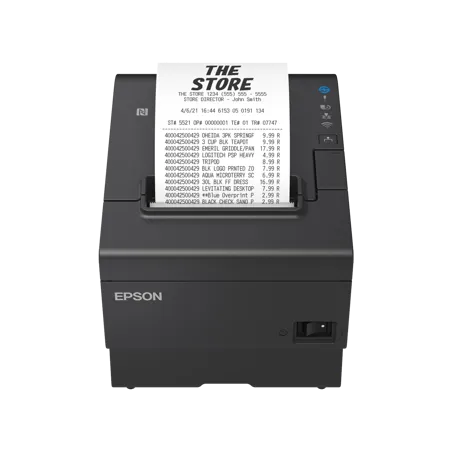 [C31CJ57112] EPSON TM-T88VII (112): USB, Ethernet, Serial, PS, Black