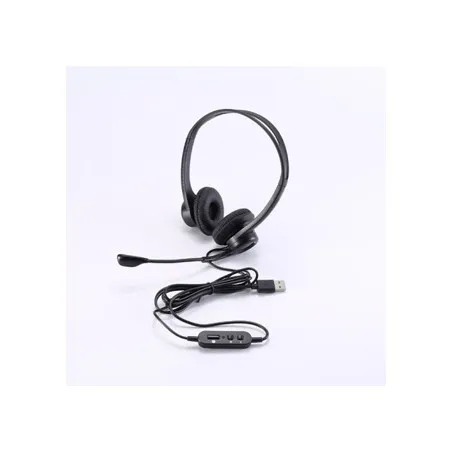 UPTEC Casque/Micro avec suppression bruit ambiant USB