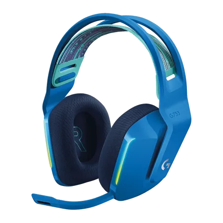 LOGITECH G733 LIGHTSPEED Wireless RGB Gaming Headset - BLUE