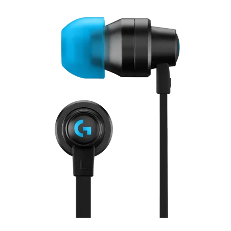 LOGITECH G333 Wired Gaming Earphones-BLACK-3.5mm