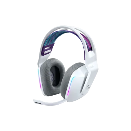 LOGITECH G733 LIGHTSPEED Wireless RGB Gaming Headset - WHITE