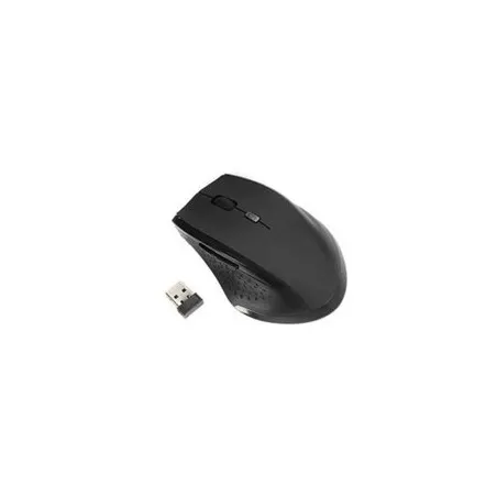 UPTEC Souris sans fil noire ergonomique - USB