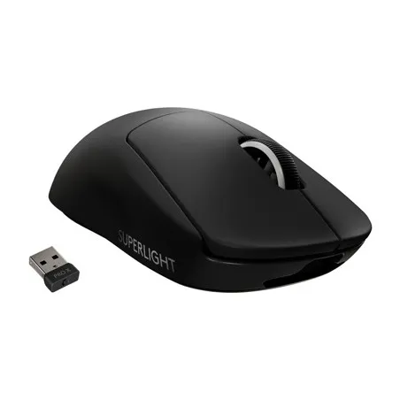 LOGITECH G PRO X SUPERLIGHT Wireless Gaming Mouse - BLACK - EWR2