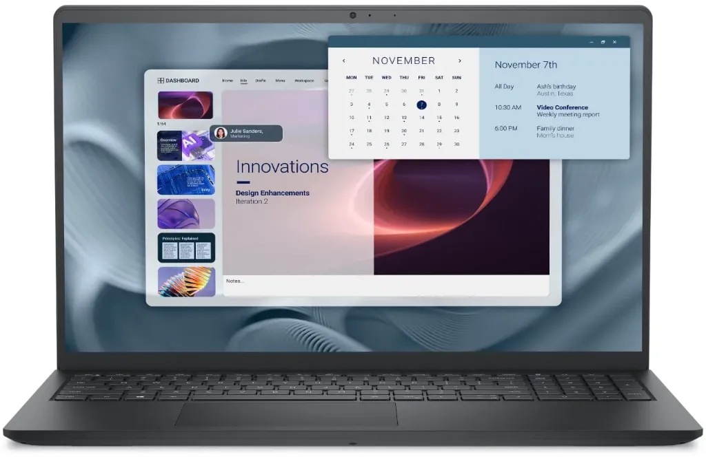 Ordinateur Portable Dell Pro 15 Essential 15 DV15250 (PV15250-I5-UBU)