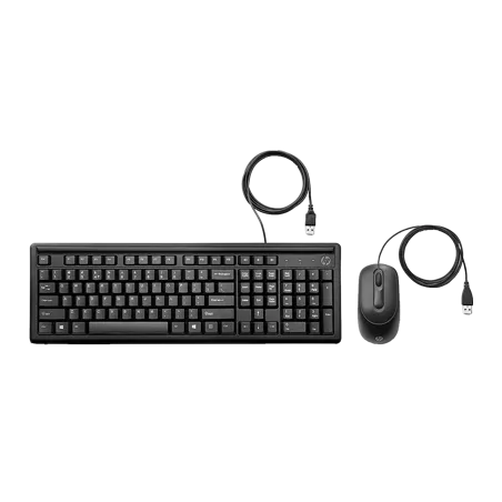 HP Wired Keyboard and mouse 160 FR