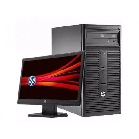 [G4560] PC bureau complet HP 290 G1 Intel G4560 a 3,5 Ghz + Ecran 20,7"