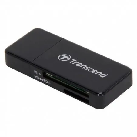 [SD/MicroSD] Lecteur de cartes SD/MicroSD USB 3.0 Transcend Noir