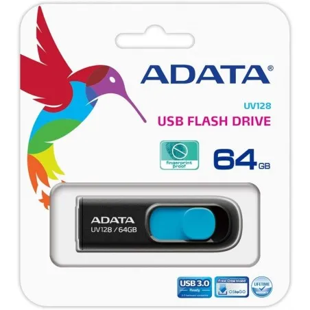 [AUV128-64G-RBE] Adata DashDrive AUV128-64G-RBE Clé USB 64 Go