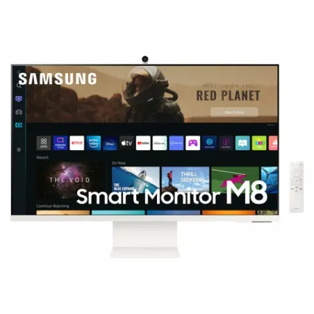 [LS32BM801UMXZN] SAMSUNG moniteur flat 32" SMART 4k 3840*2160 serie 8 Noir garantie Avec camera intgeré garantie 12M