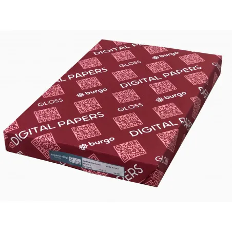 [A4 135g/m²] Lot de 4 Ramettes de papier DIGIGLOSS Couché brillant A4 135g/m² 250 feuilles