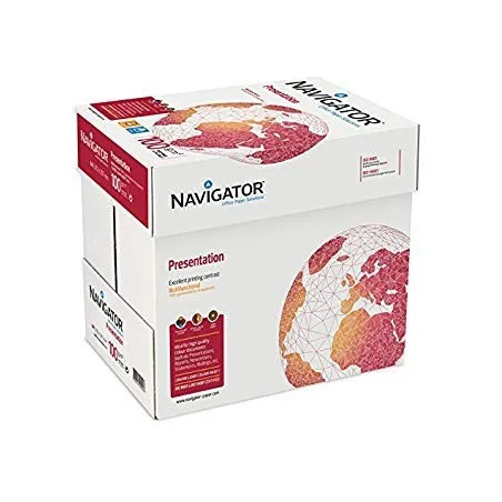 [5 Ramettes] Lot de 5 Ramettes papier blanc Navigator A4 100g/m² 500 feuilles