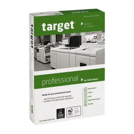 [TARGET Professional] Lot de 5 Ramettes de papier blanc TARGET Professional A4 500 feuilles