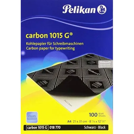 [100 Feuilles] Papier carbone PELIKAN Pour écriture à la main paquet de 100 Feuilles Coul Bleu